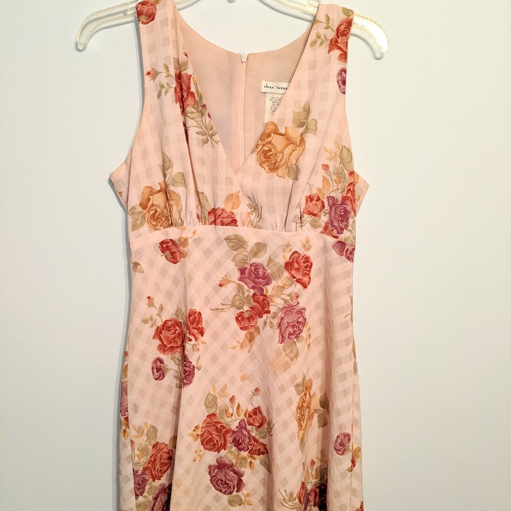 Elena Tannassi Floral Dress